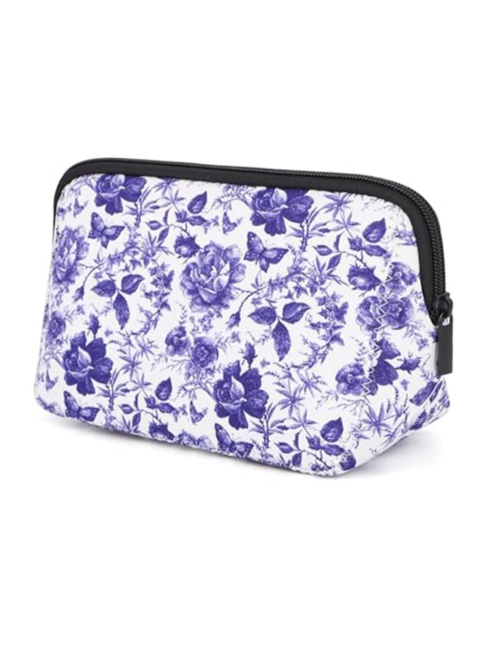 Waterproof Neoprene Makeup Bag Cosmetic Pouch Travel Toiletry Organizer Zipper
